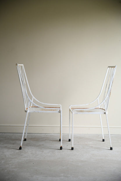 Pair Paul McCobb Style Garden Chairs