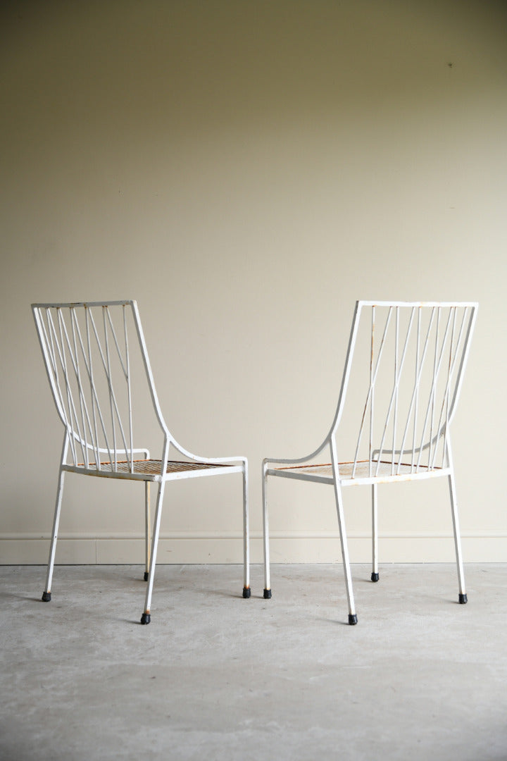 Pair Paul McCobb Style Garden Chairs