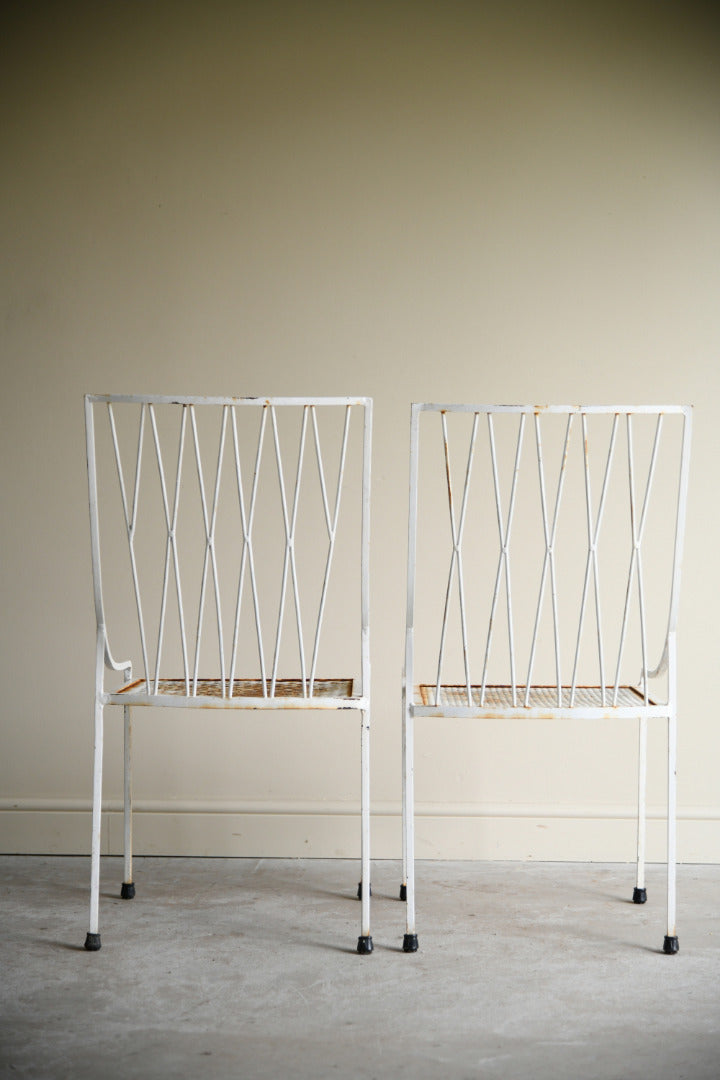 Pair Paul McCobb Style Garden Chairs