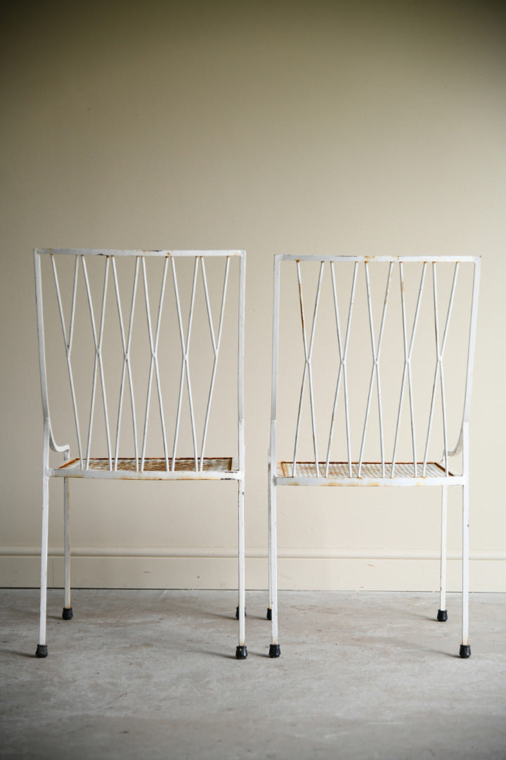 Pair Paul McCobb Style Garden Chairs