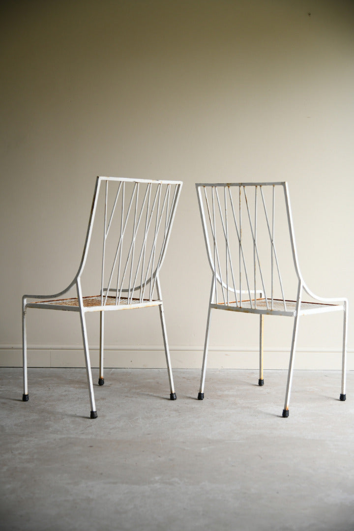 Pair Paul McCobb Style Garden Chairs