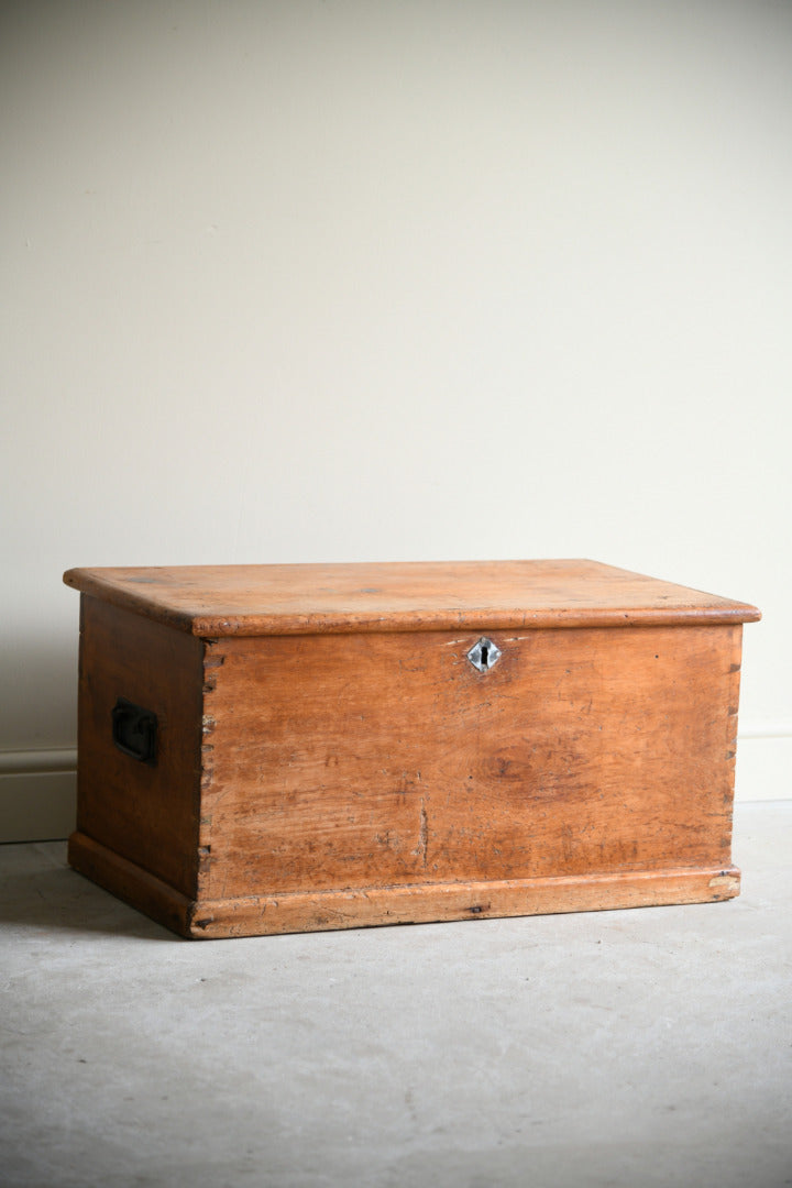Antique Pine Trunk