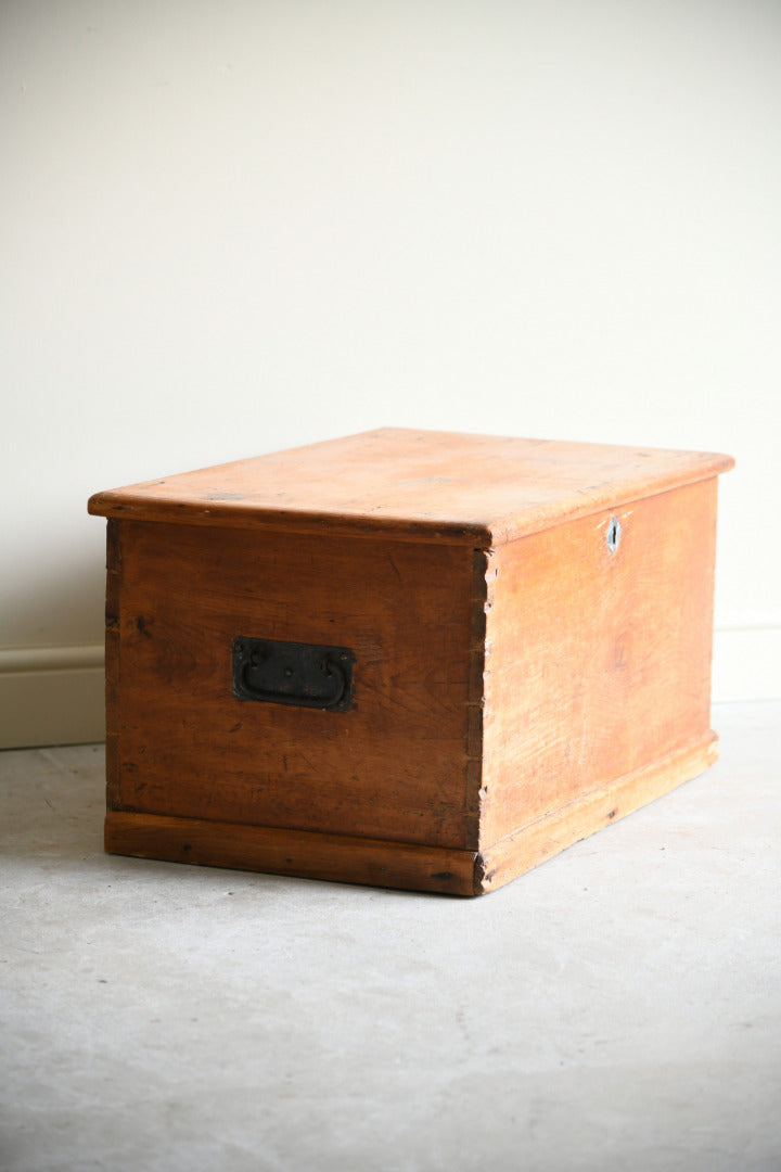 Antique Pine Trunk
