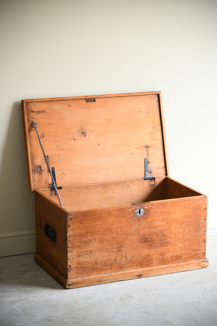 Antique Pine Trunk