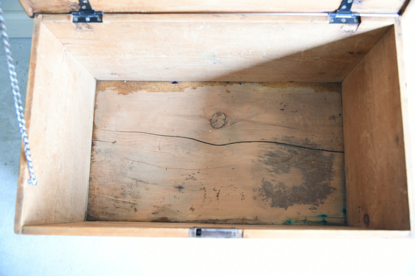 Antique Pine Trunk
