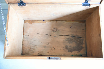 Antique Pine Trunk