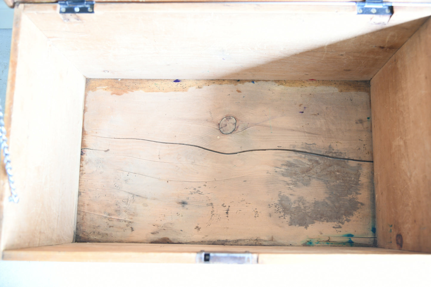 Antique Pine Trunk