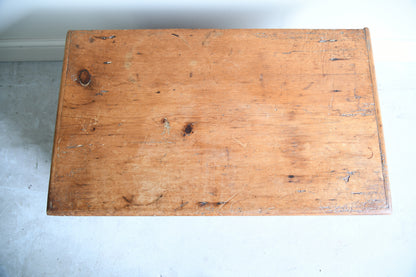 Antique Pine Trunk