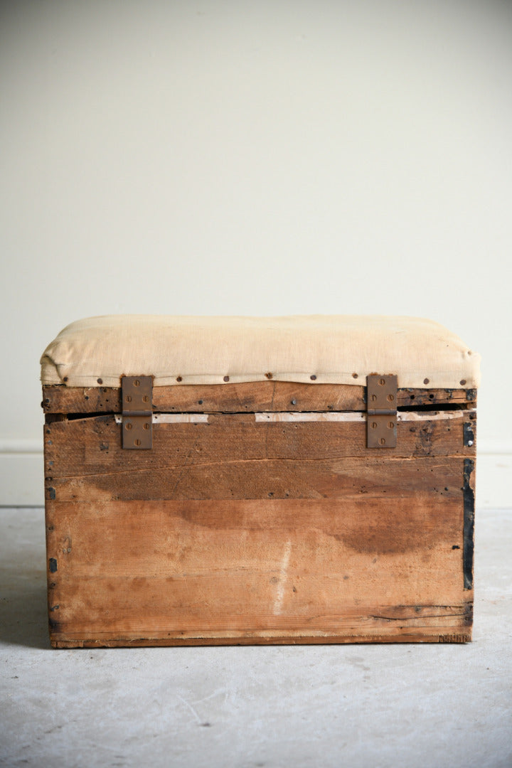 Vintage Upholstered Trunk