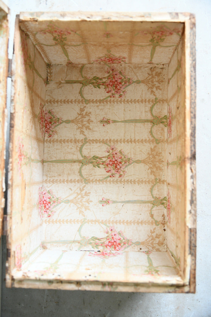 Vintage Upholstered Trunk