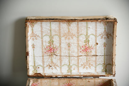 Vintage Upholstered Trunk