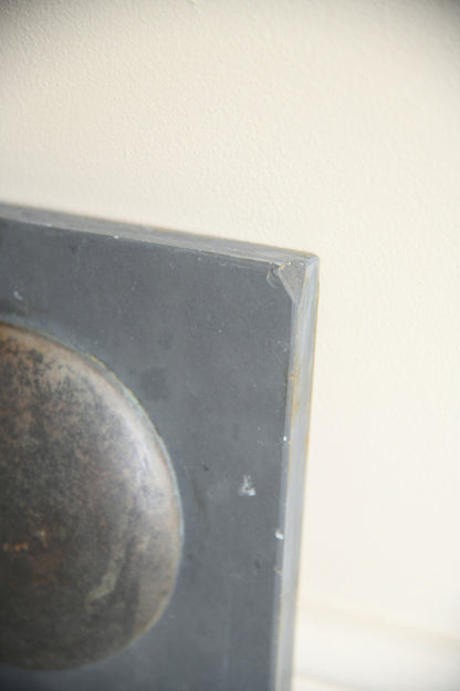 Slate & Bronze Plaque