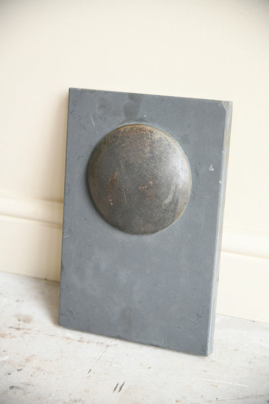 Slate & Bronze Plaque