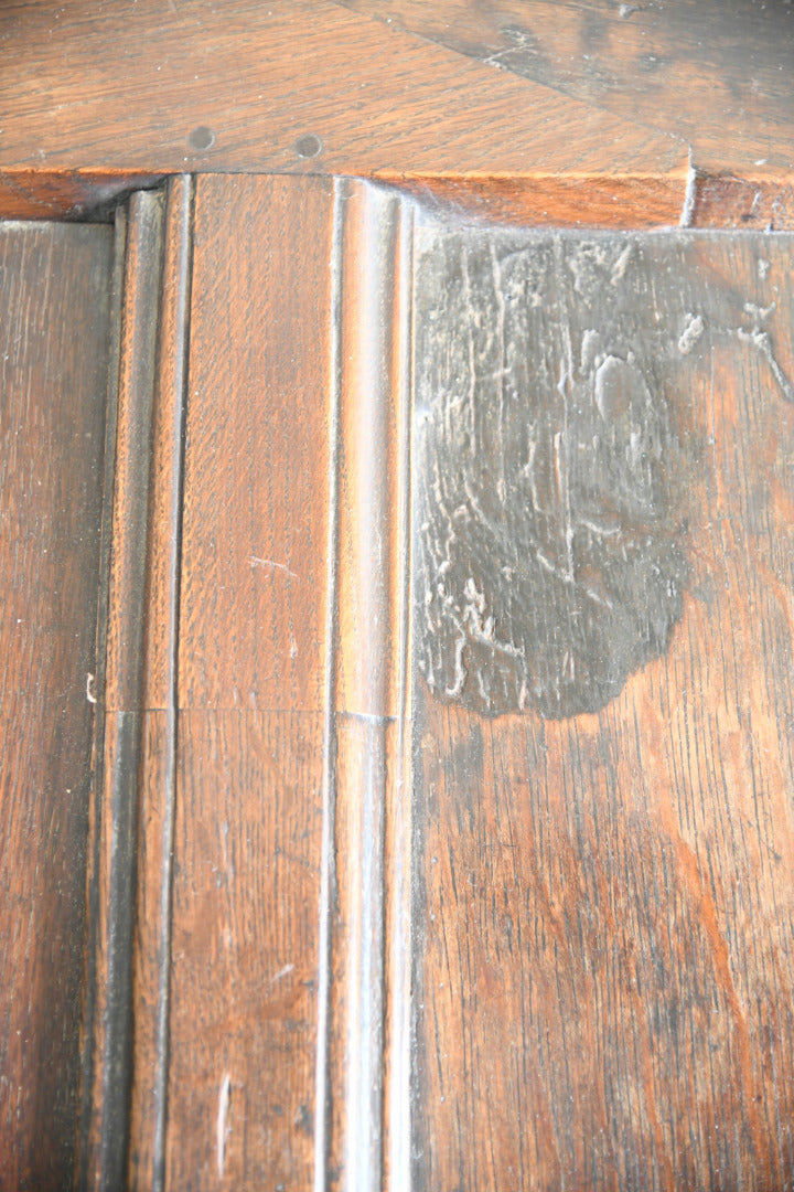 17th Century Carved Oak Coffer
