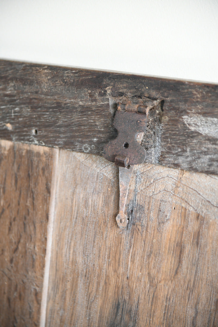17th Century Carved Oak Coffer