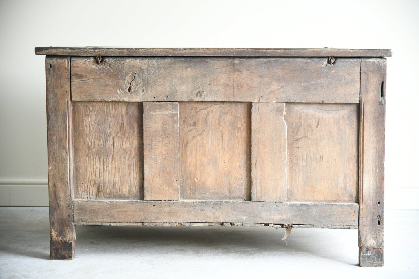 17th Century Carved Oak Coffer