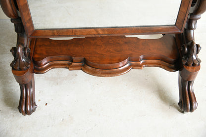 Victorian Mahogany Cheval Dressing Mirror