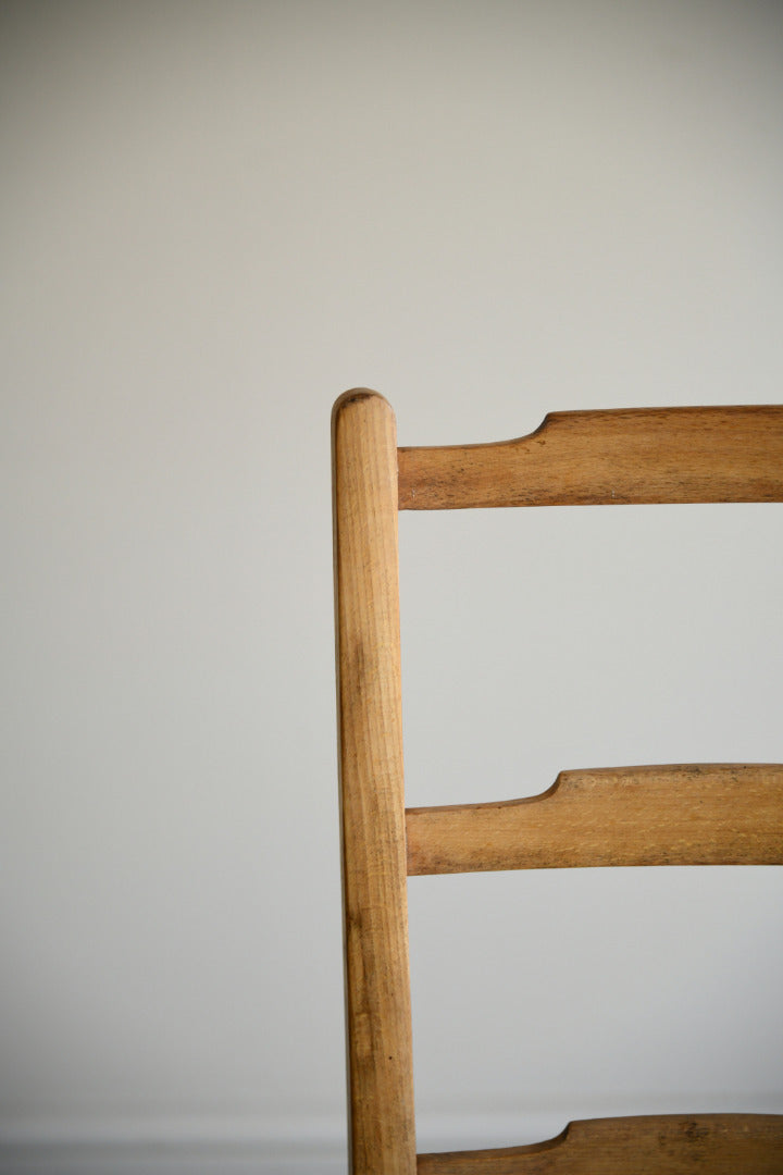 Beech Ladderback Occasional Chair