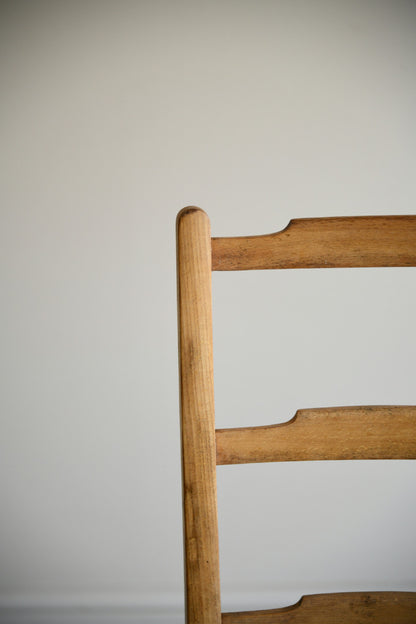 Beech Ladderback Occasional Chair