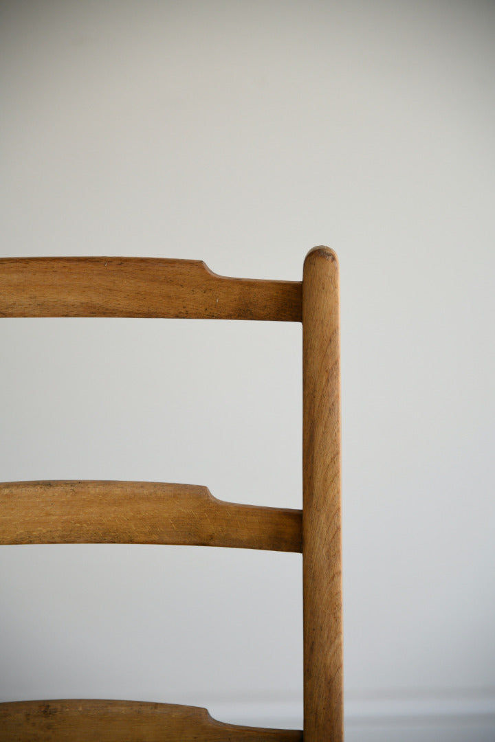 Beech Ladderback Occasional Chair