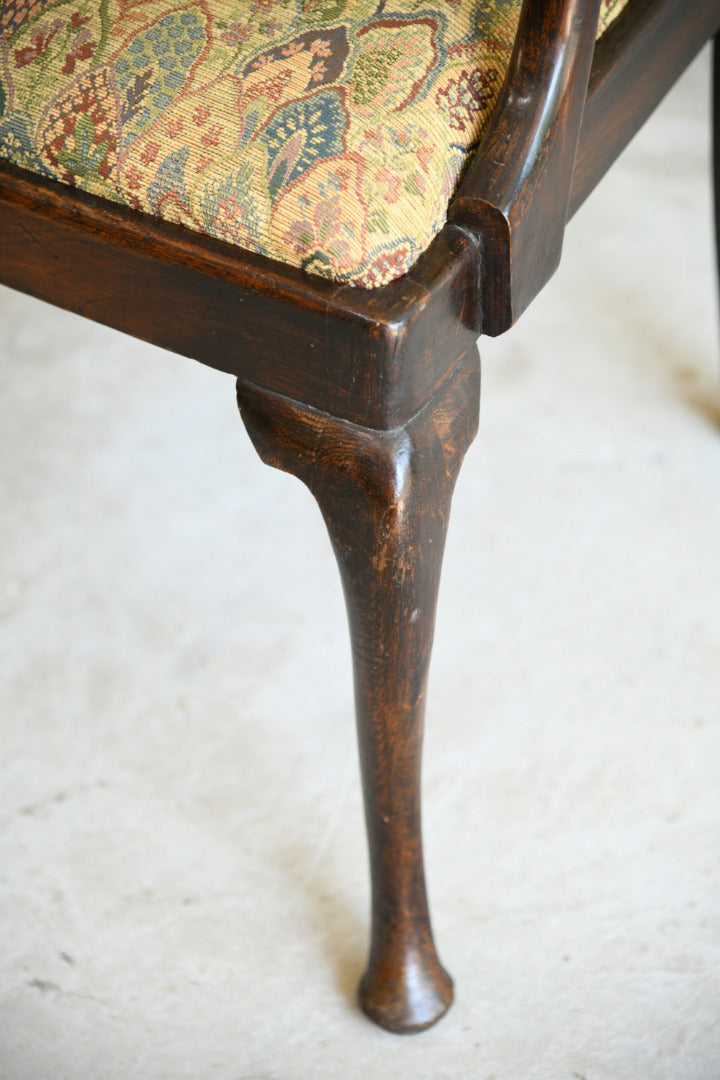Georgian Style Oak Carver Chair