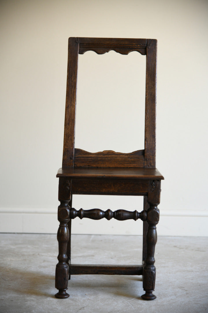 Rustic English Oak Chair