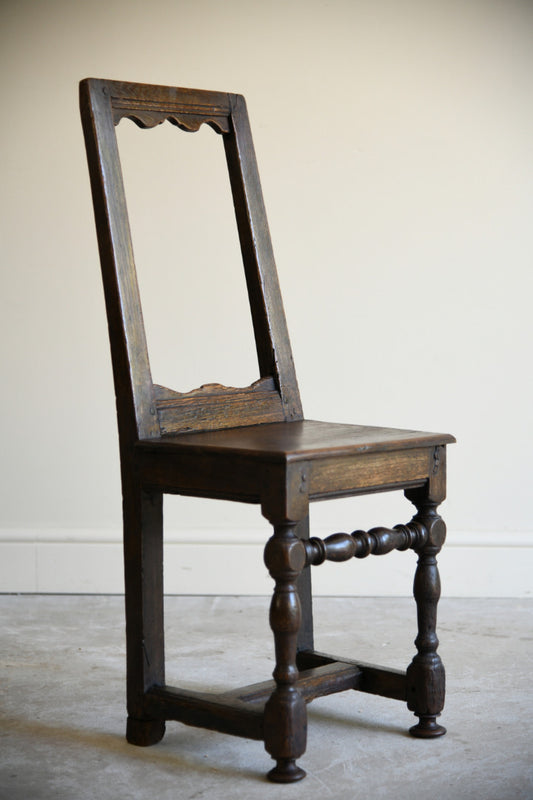 Rustic English Oak Chair
