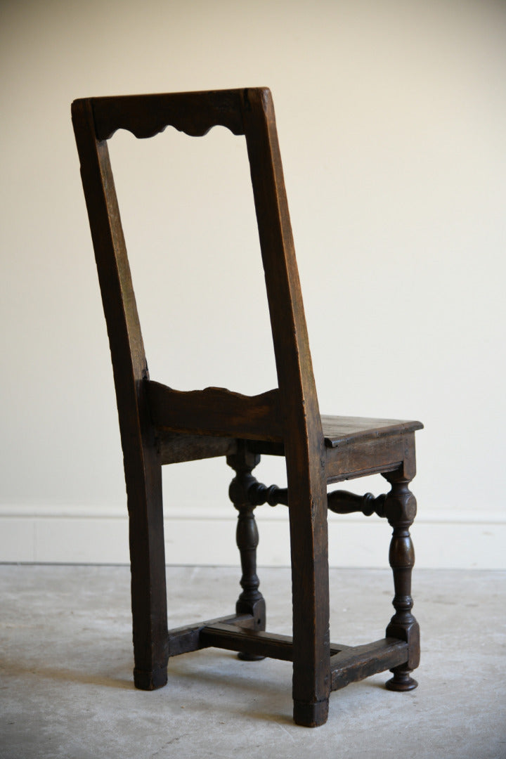 Rustic English Oak Chair