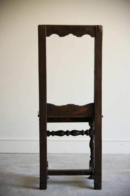 Rustic English Oak Chair