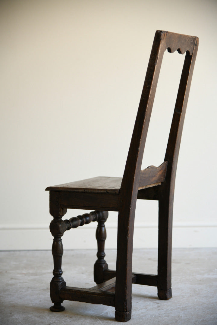 Rustic English Oak Chair
