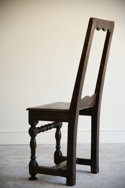 Rustic English Oak Chair
