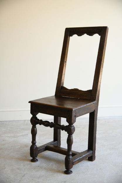 Rustic English Oak Chair