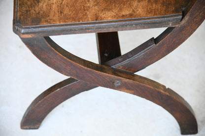 Gothic Revival Oak Occasional Chair