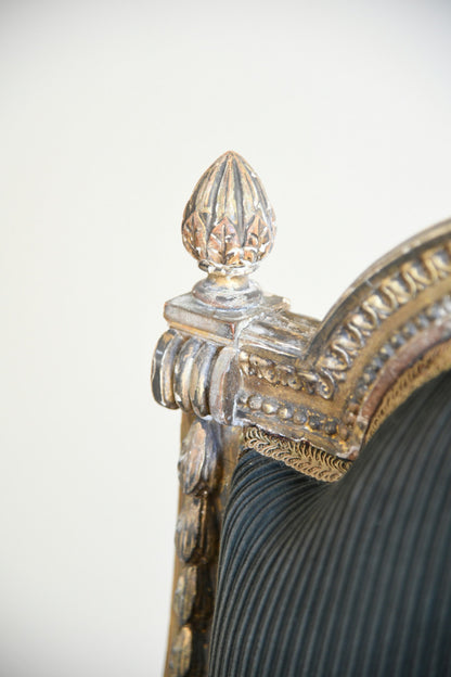 Antique Louis XVI Style Fauteuil Armchair