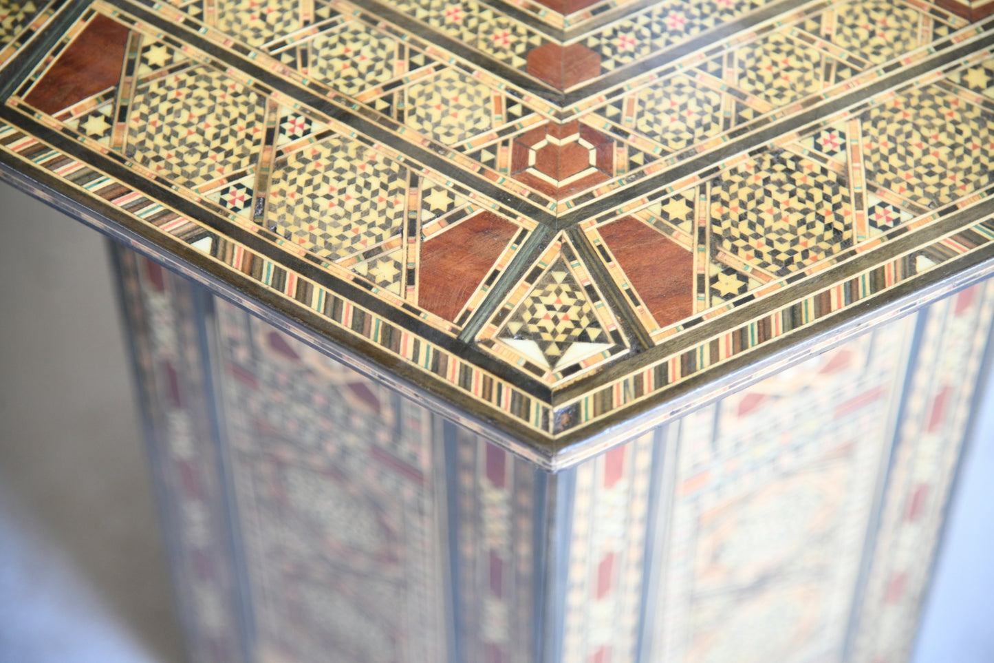 Decorative Moorish Style Inlaid Occasional Table