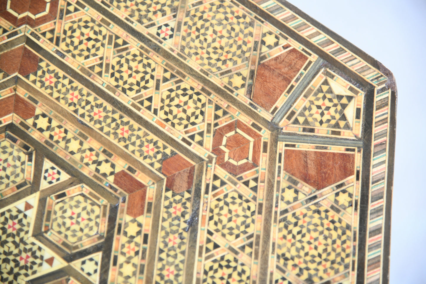Decorative Moorish Style Inlaid Occasional Table