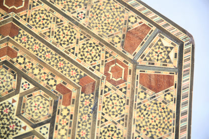 Decorative Moorish Style Inlaid Occasional Table