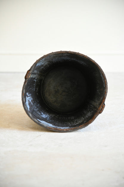 19th Century Leather Fire Bucket