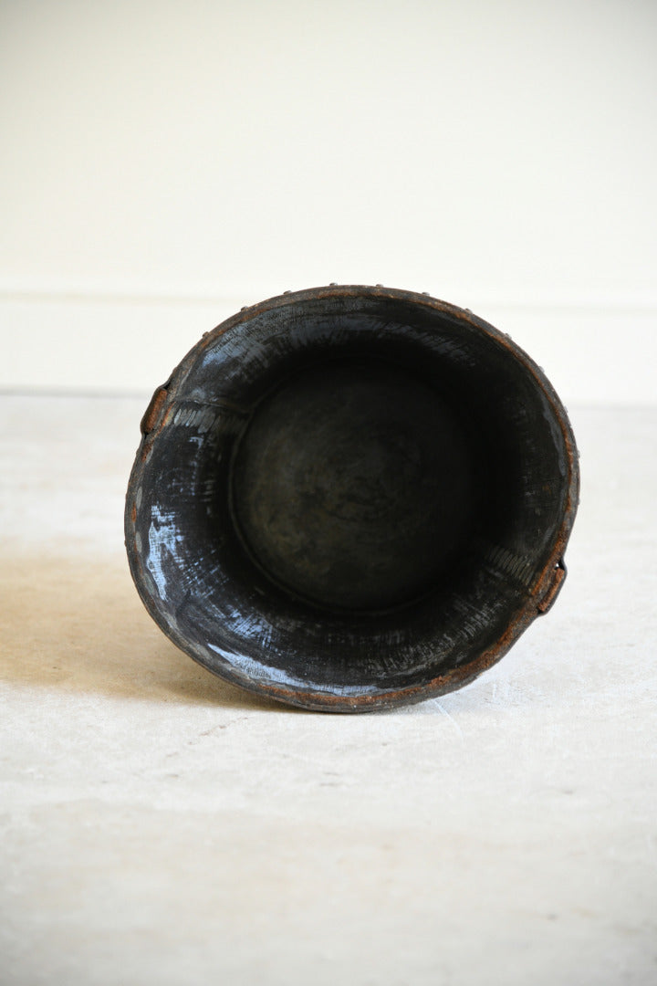 19th Century Leather Fire Bucket