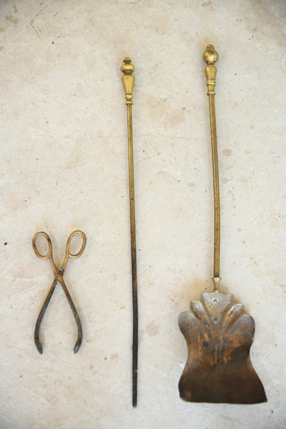 Brass Fire Tools