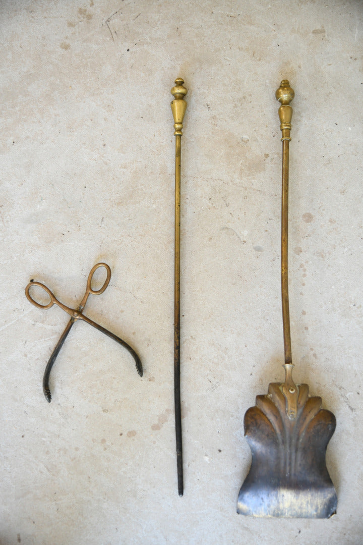 Brass Fire Tools