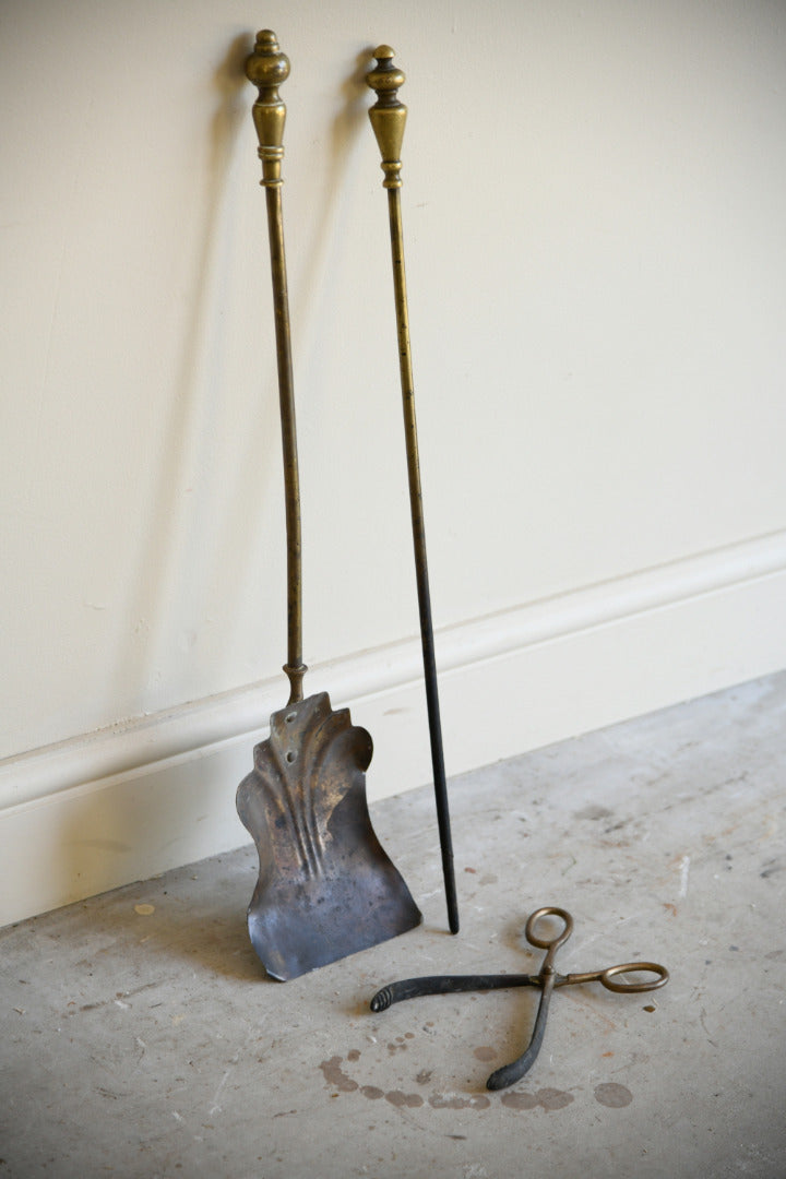 Brass Fire Tools