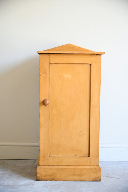 Painted Pine Bedside Cabinet