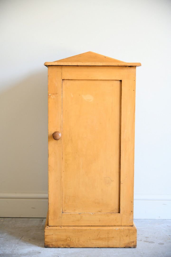 Painted Pine Bedside Cabinet