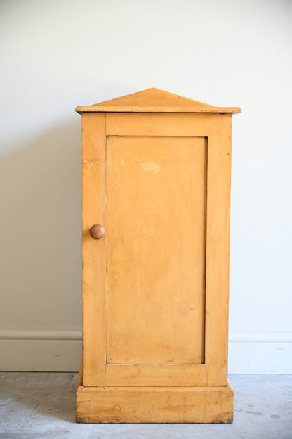Painted Pine Bedside Cabinet
