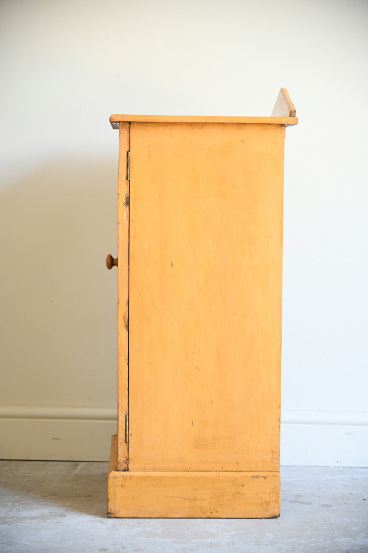 Painted Pine Bedside Cabinet