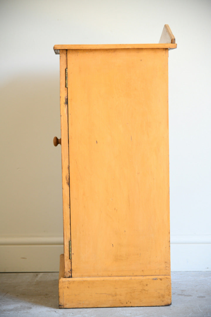 Painted Pine Bedside Cabinet