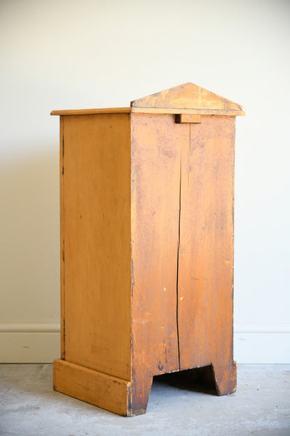 Painted Pine Bedside Cabinet