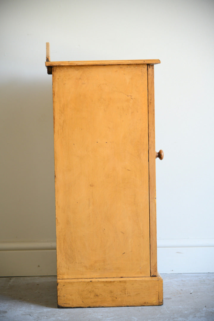 Painted Pine Bedside Cabinet