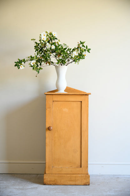 Painted Pine Bedside Cabinet